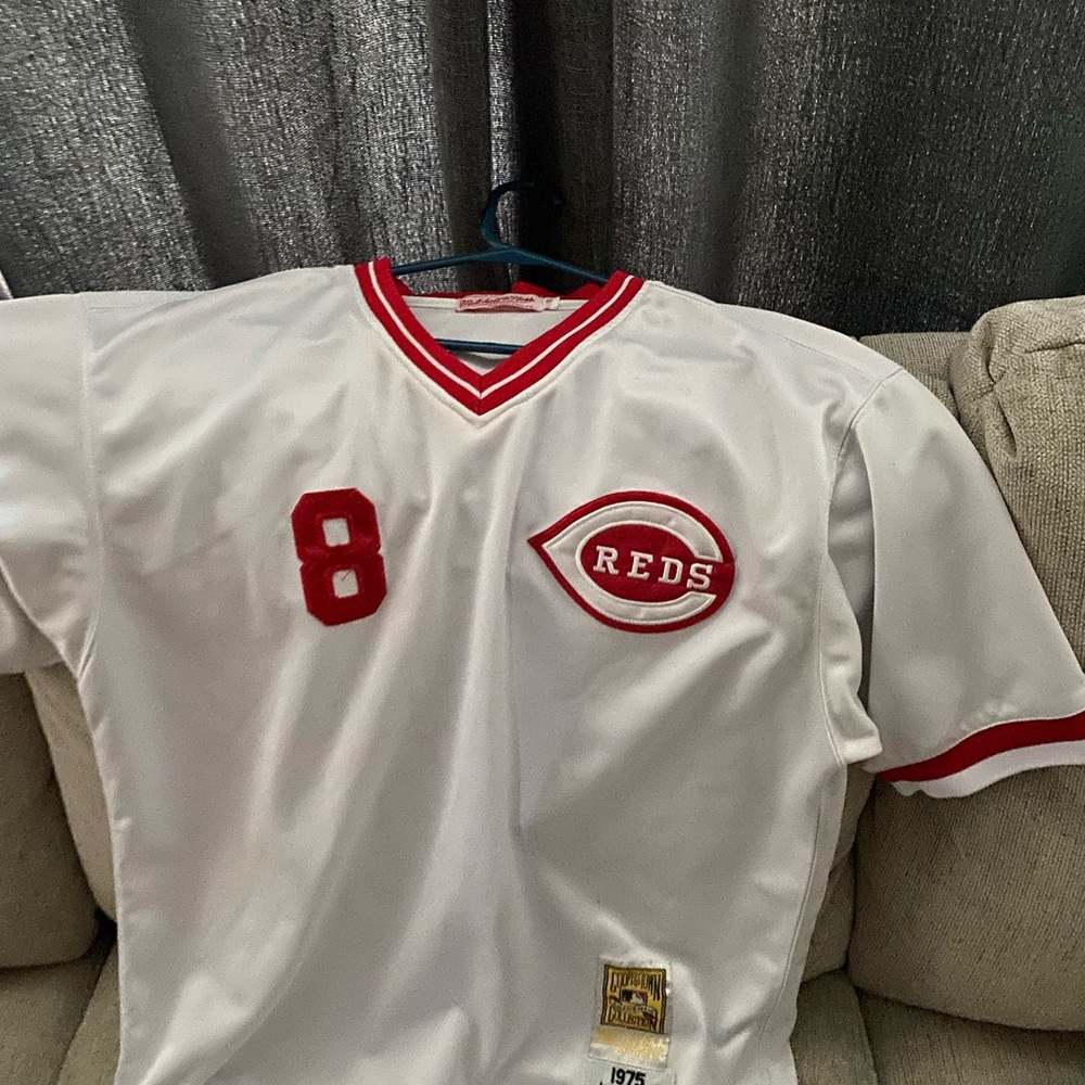 Vintage Joe Morgan Cincinnati Reds Jersey cooperstown collection